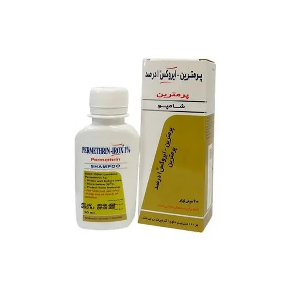 شامپو پرمترین 1 درصد 60 میلی لیتر ایروکس - 3