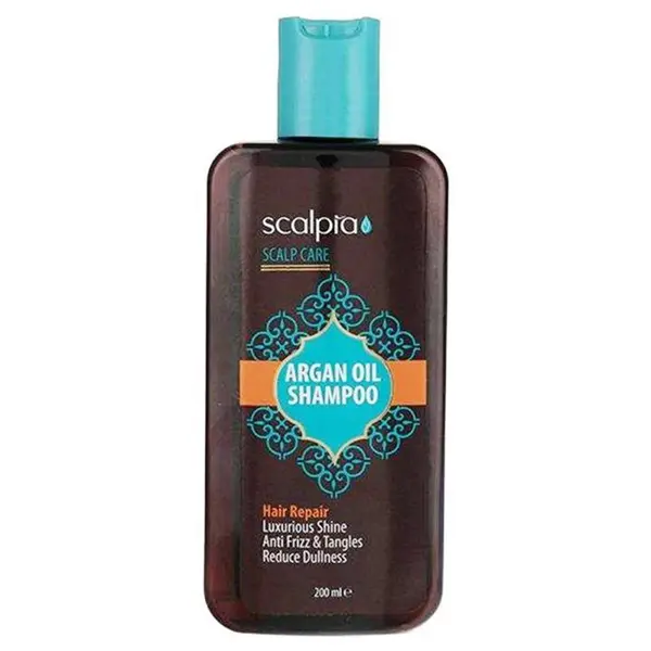شامپو موی سر حاوی روغن آرگان اسکالپیا 200 میلی لیتر Scalpia Argan Oil Shampoo - 3