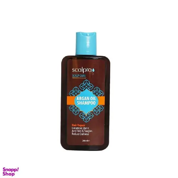 شامپو موی سر حاوی روغن آرگان اسکالپیا 200 میلی لیتر Scalpia Argan Oil Shampoo - 2