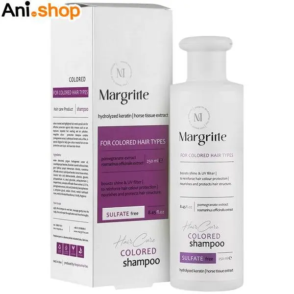 شامپو تقویت کننده مو مارگریت مدل حجم دهنده حجم 250 میلی لیتر - 3