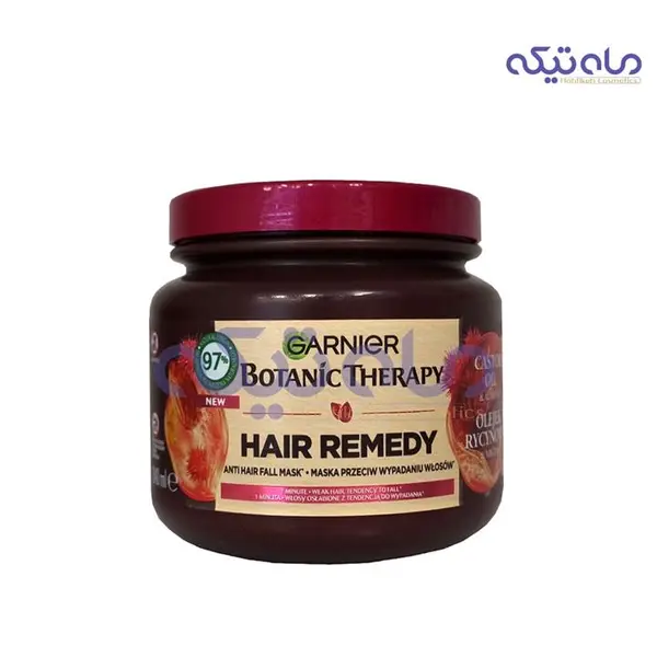 ماسک مو گارنیر احیا کننده و ضد ریزش حاوی روغن کرچک و بادام مدل بوتانیک تراپی حجم 340 میلی لیتر - 2