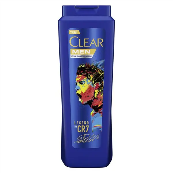شامپو ضد شوره مردانه کلیر مدل رونالدو حجم 485 میل clear lehend CR7 - 3