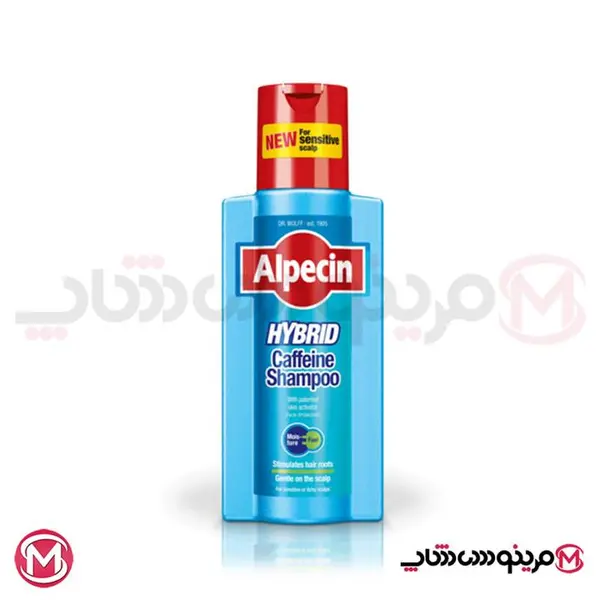 شامپو آلپسین ALPECIN مدل هیبرید کافئین ضد ریزش و آبرسان 250 میل - 5
