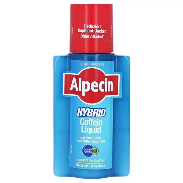 شامپو آلپسین ALPECIN مدل هیبرید کافئین ضد ریزش و آبرسان 250 میل - 3