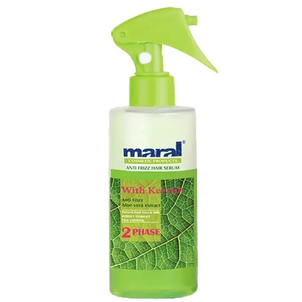 سرم مو دو فاز مارال مدل ANTI FRIZZ حجم 250 میلی لیتر - 3