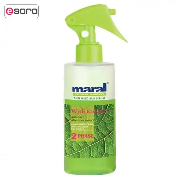 سرم مو دو فاز مارال مدل ANTI FRIZZ حجم 250 میلی لیتر - 4