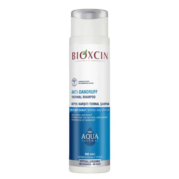 شامپو بدون سولفات ضد شوره بیوکسین مدل AQUA THERMAL حجم ۳۰۰ میل - 2
