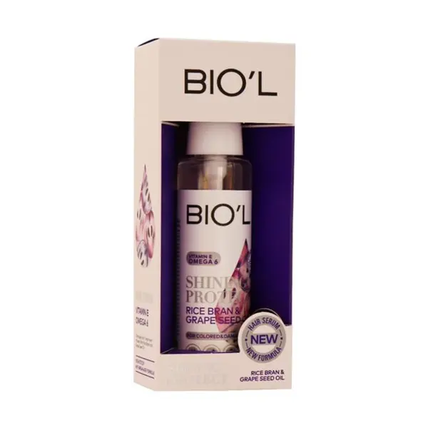 سرم مو بیول (BIOL) روغن هسته انگور و سبوس برنج 80 میل - 2