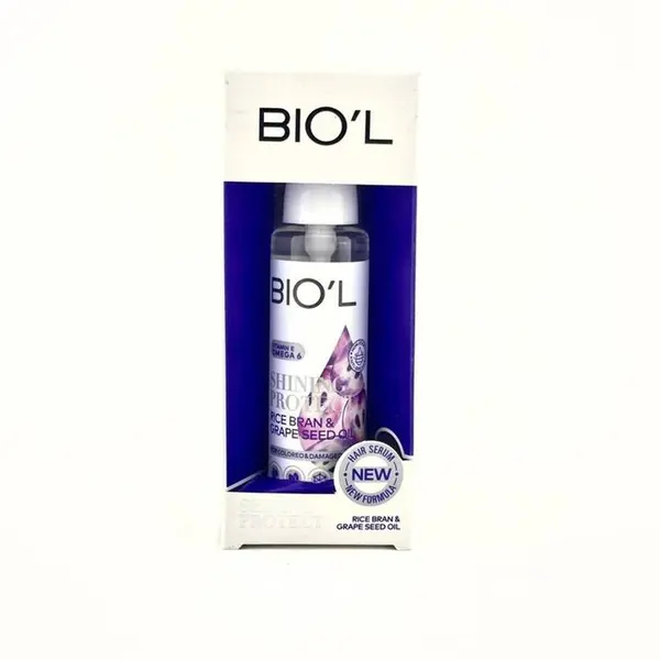 سرم مو بیول (BIOL) روغن هسته انگور و سبوس برنج 80 میل - 4