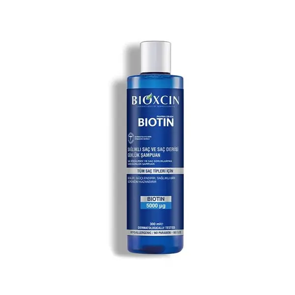 شامپو ضد ریزش مو برند بیوکسین  مدلbiotin حجم 300ml - 3