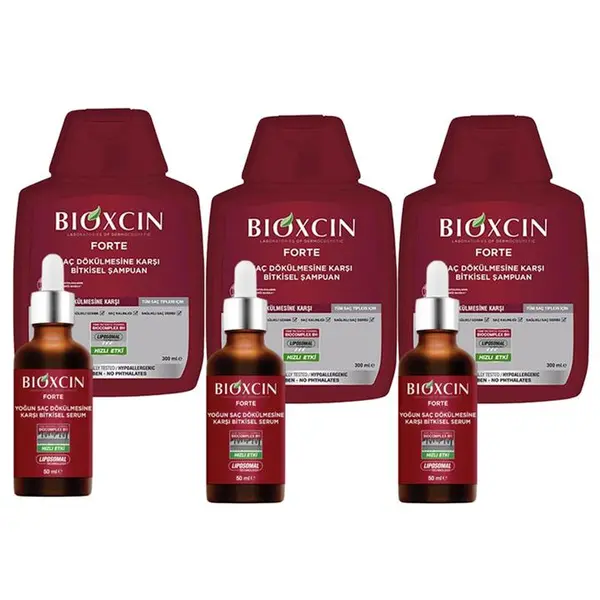شامپو بیوکسین فورت bioxcic ( ترکیه ) 300 میل ضد ریزش مو - 2