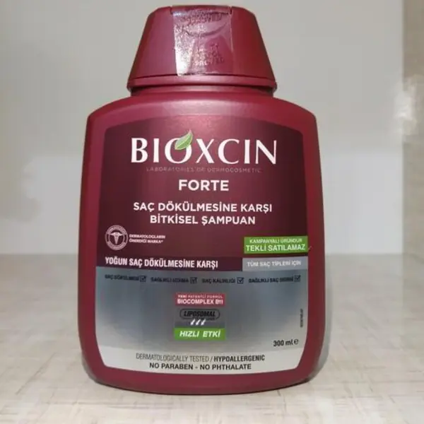 شامپو بیوکسین فورت bioxcic ( ترکیه ) 300 میل ضد ریزش مو