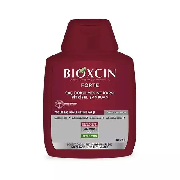 شامپو بیوکسین فورت bioxcic ( ترکیه ) 300 میل ضد ریزش مو - 6