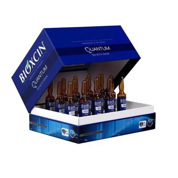 پک ۱۵ عددی سرم ضد ریزش بیوکسین کوانتوم BIOXCIN QUANTOM مناسب تمام موها حجم ۶ میل - 6