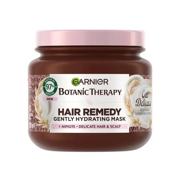 ماسک مو گارنیر مدل BOTANIC THERAPY حاوی خامه برنج و جو دو سر - 2
