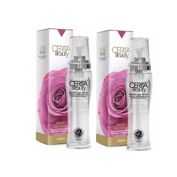 سرم دو فاز محافظ موی سریتا بیوتی (مناسب برای موهای خشک و آسیب دیده) | Cerita Beauty Biphasic Hair Serum 230 مخیلیم - 2