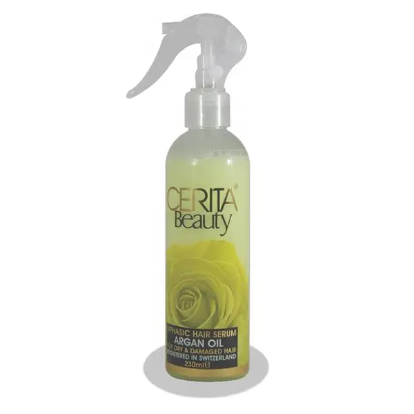 سرم دو فاز محافظ موی سریتا بیوتی (مناسب برای موهای خشک و آسیب دیده) | Cerita Beauty Biphasic Hair Serum 230 مخیلیم - 6