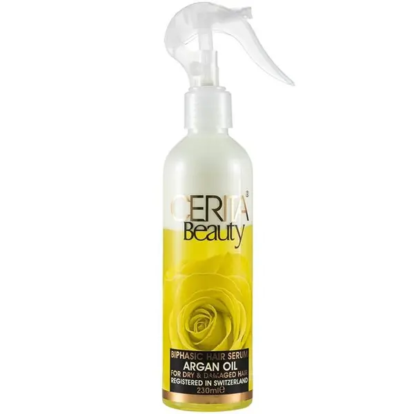 سرم دو فاز محافظ موی سریتا بیوتی (مناسب برای موهای خشک و آسیب دیده) | Cerita Beauty Biphasic Hair Serum 230 مخیلیم - 3