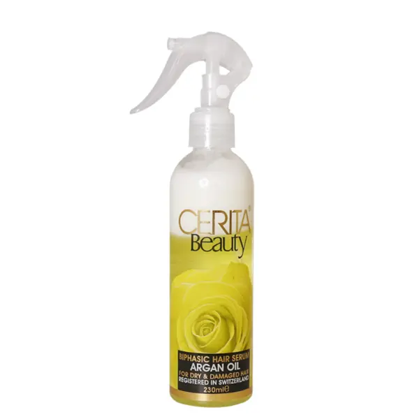 سرم دو فاز محافظ موی سریتا بیوتی (مناسب برای موهای خشک و آسیب دیده) | Cerita Beauty Biphasic Hair Serum 230 مخیلیم - 4