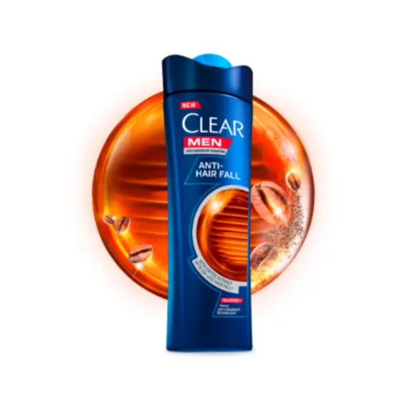 شامپو کلیر ضد ریزش مو همراه با عصاره قهوه ۳۲۰ میل – Clear anti hair fall shampoo - 3