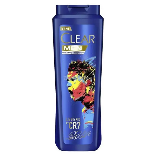 شامپو ضد شوره مردانه کلیر مدل رونالدو Clear legend CR7 حجم 600 میلی لیتر - 3
