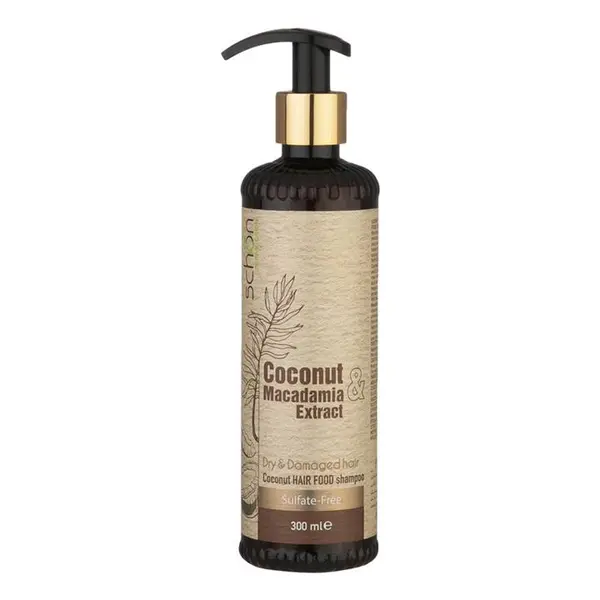 شامپو تقویت کننده مو شون مدل Coconut makadamia sulfate -free  حجم 300 میلی لیتر - 2