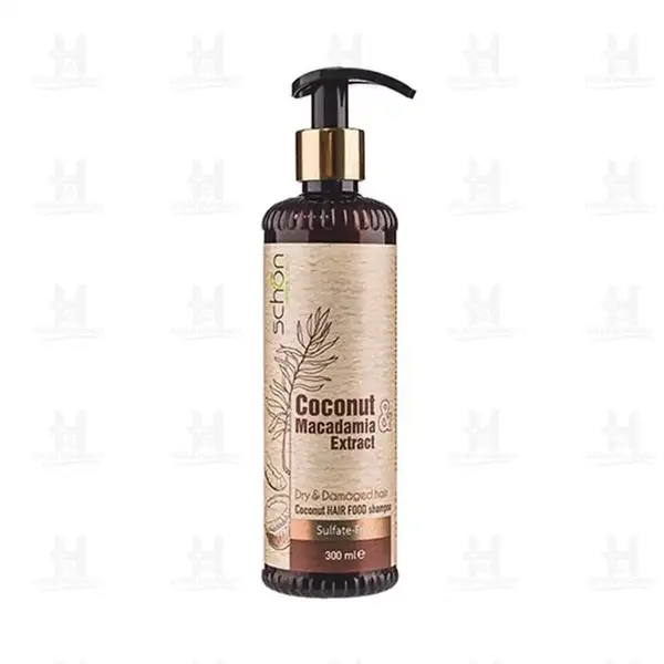 شامپو تقویت کننده مو شون مدل Coconut makadamia sulfate -free  حجم 300 میلی لیتر - 6