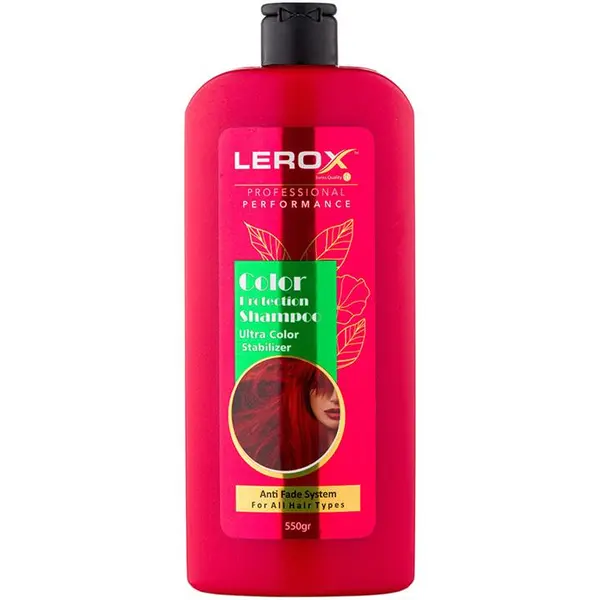 شامپو تثبیت کننده رنگ مو لروکس مدل Color Protection حجم 550 میلی لیتر - 6