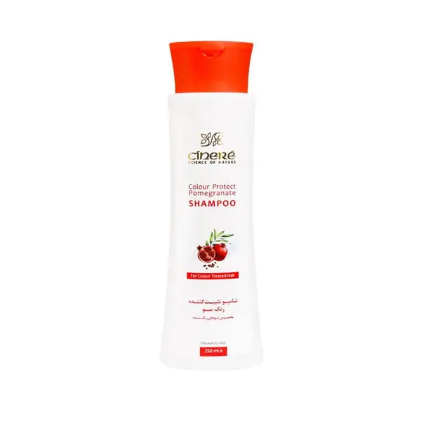 شامپو تثبیت کننده رنگ موی سینره انار مدل Colour Protect Pomegranatte حجم 250 میلی لیتر - 6