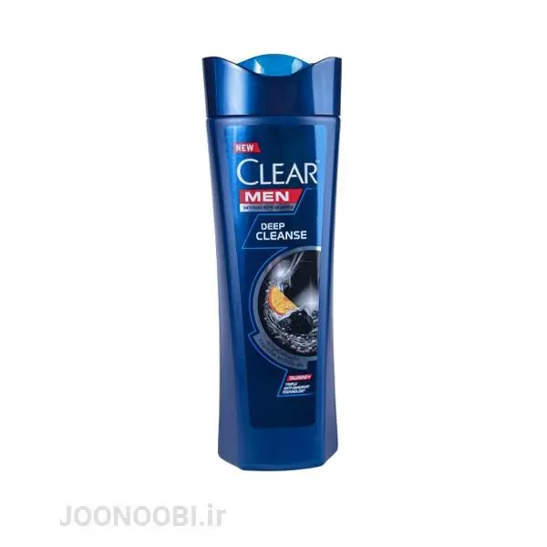 شامپو ضد شوره مردانه کلیر مدل DEEP CLEANSE زغال فعال و نعناع عربی اماراتی - 6