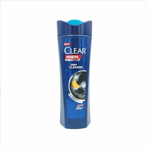 شامپو ضد شوره مردانه کلیر مدل DEEP CLEANSE زغال فعال و نعناع عربی اماراتی - 5