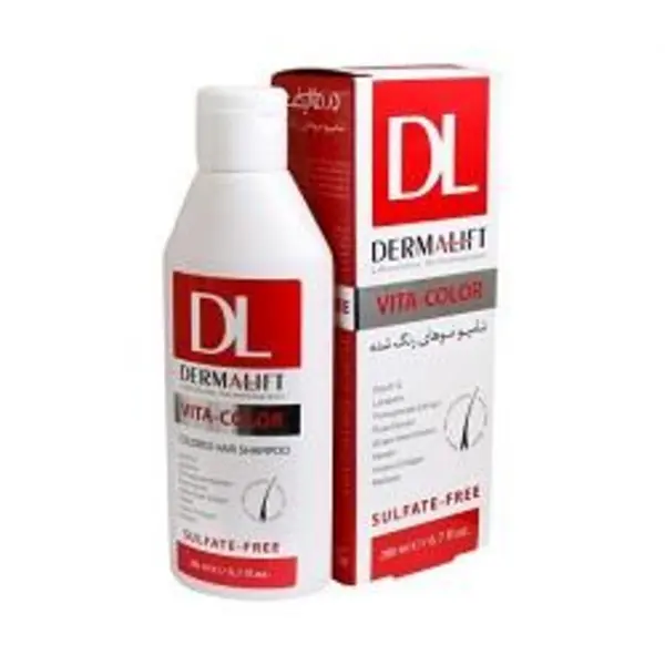 شامپو موهای رنگ شده ویتا کالر درمالیفت | Dermalift Vita Color Colored Hair Shampoo - 4