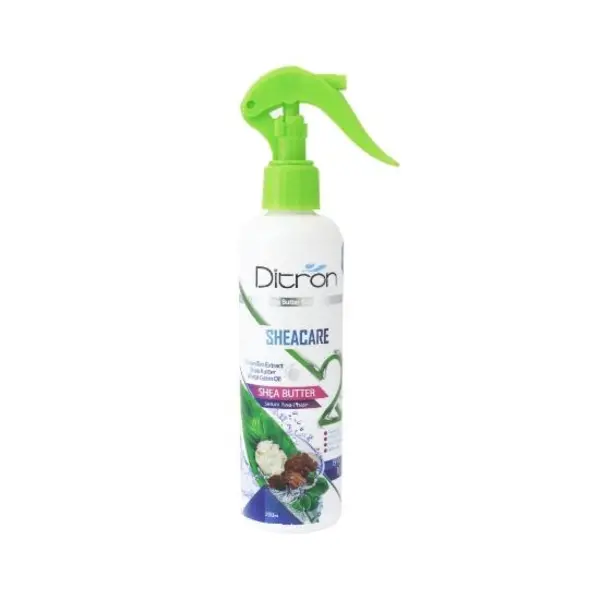دیترون سرم دو فاز حاوی شی باتر و روغن جوانه گندم _ DITRON  SHEA BUTTER HAIR SPRAY SHEAGARE - 4