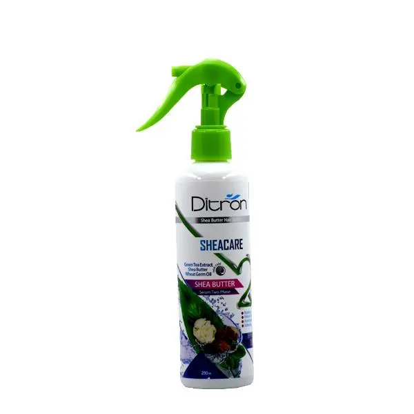 دیترون سرم دو فاز حاوی شی باتر و روغن جوانه گندم _ DITRON  SHEA BUTTER HAIR SPRAY SHEAGARE - 3
