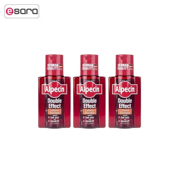 شامپو ضد شوره و تقویت کننده آلپسین مدل Double Effect حجم 200 میلی لیتر - 5