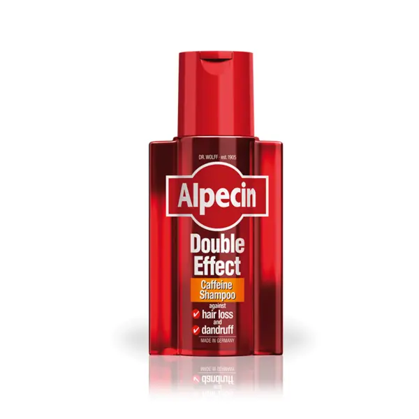 شامپو ضد شوره و تقویت کننده آلپسین مدل Double Effect حجم 200 میلی لیتر