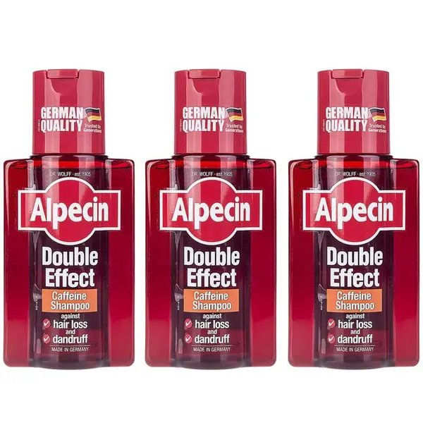 شامپو ضد شوره و تقویت کننده آلپسین مدل Double Effect حجم 200 میلی لیتر - 3