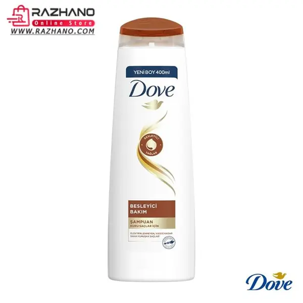 شامپو داو Dove ترکیه تغذیه کننده مناسب موهای خشک 400 میل - 4