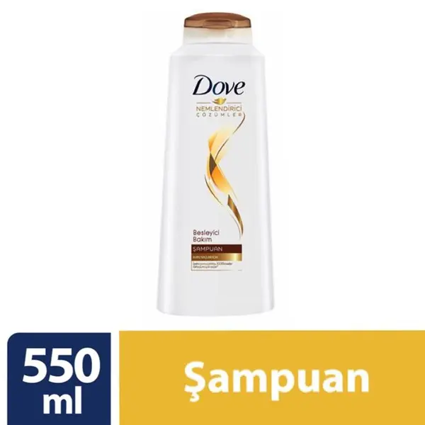شامپو داو Dove ترکیه تغذیه کننده مناسب موهای خشک 400 میل - 2