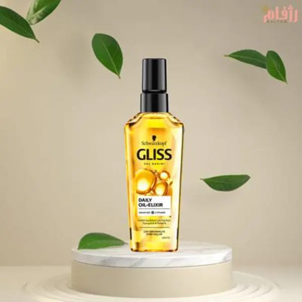 سرم ترمیم کننده مو خشک و آسیب دیده Gliss مدل Daily Oil Elixir حجم 75 میلی لیتر - 2
