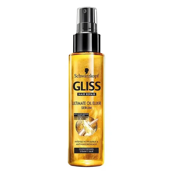 سرم موی ترمیم کننده گلیس Gliss Ultimate Oil Elixir حجم 100 میل - 5