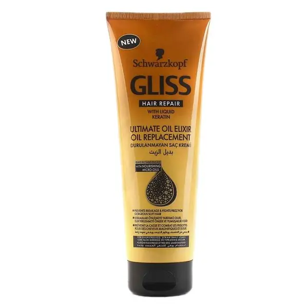 سرم دو فاز موی مغذی و ضد موخوره Gliss Ultimate Oil Elixir شوارتزکف 200 میل - 2