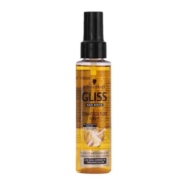 سرم موی ترمیم کننده گلیس Gliss Ultimate Oil Elixir حجم 100 میل - 6
