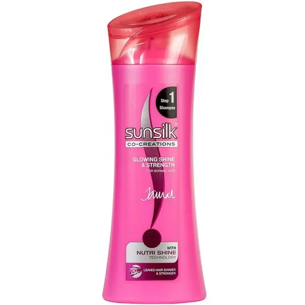 شامپو سان سیلک مدل Glowing Shine And Strength حجم 350 میلی لیتر - 4
