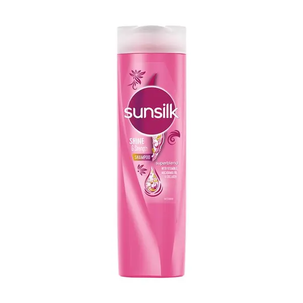شامپو سان سیلک مدل Glowing Shine And Strength حجم 350 میلی لیتر - 2