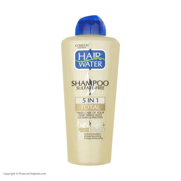 شامپو ۵ در ۱ کامان مدل Hair Water حجم ۴۰۰ میلی لیتر - 5