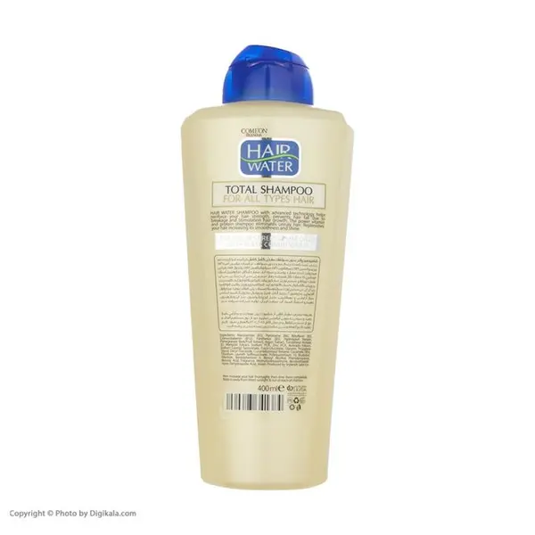 شامپو ۵ در ۱ کامان مدل Hair Water حجم ۴۰۰ میلی لیتر - 4