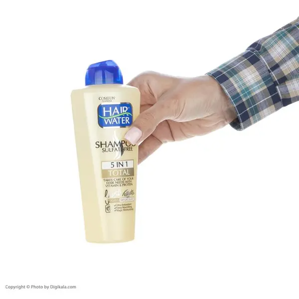 شامپو ۵ در ۱ کامان مدل Hair Water حجم ۴۰۰ میلی لیتر - 2