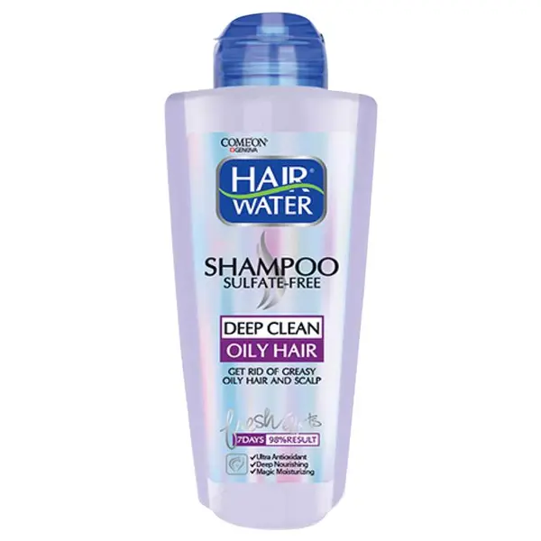 شامپو کامان مدل Hair Water مناسب موهای چرب حجم 400 میل - 2