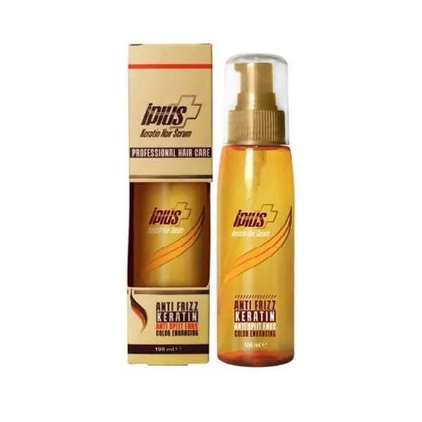 سرم مو آی پلاس مدل Keratin حجم 100 میلی لیتر